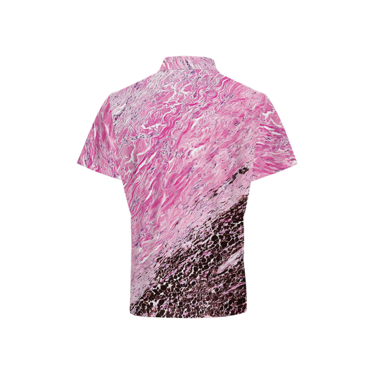 Men’s Classic Fit Polo - "Last Line" - Stage 4 Breast Cancer Line" - Stage 4 Breast Cancer