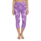  Test Capri Yoga Pants - "Purple Problem" - Stage 3 Breast Cancer Awareness Breast Cancer Awareness