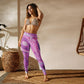Yoga Pants - "Pink Peril" - Stage 1 Breast Cancer Awareness Yoga Pants - "Pink Peril" - Stage 1 Breast Cancer Awareness